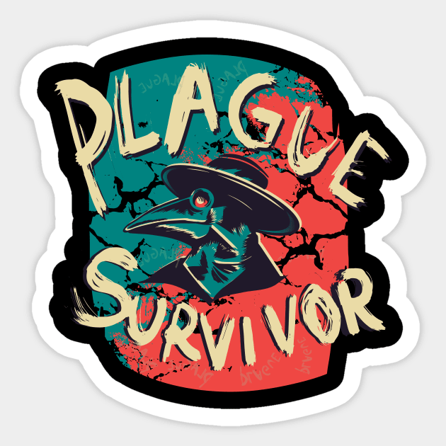 Plague Sticker by 2P-Design